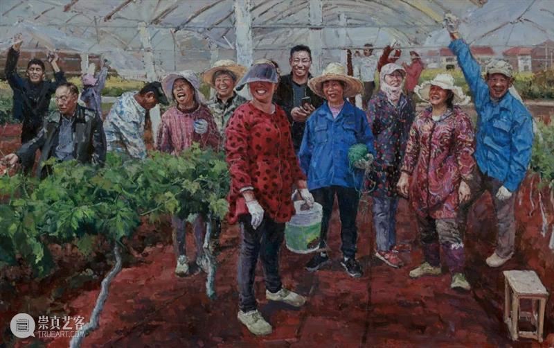 展品推介 |喜迎二十大 壮美新画卷——乡村振兴·美丽乡村主题美术作品展(专题创作) 崇真艺客