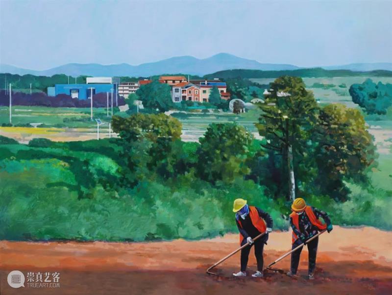 展品推介 |喜迎二十大 壮美新画卷——乡村振兴·美丽乡村主题美术作品展（专题创作） 崇真艺客