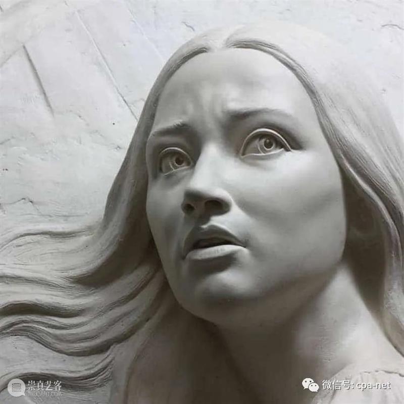 Dominik Wdowski的情感肖像从精美的高浮雕雕塑中浮现 崇真艺客