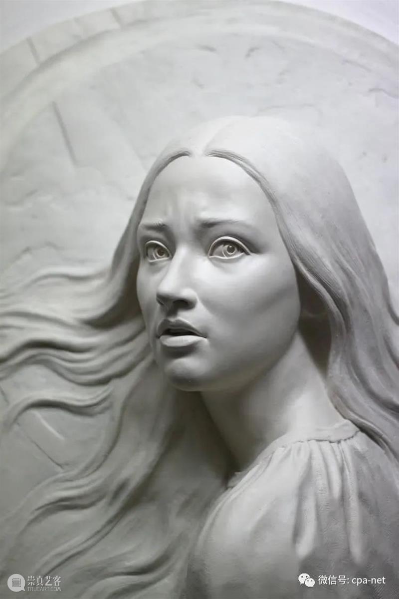 Dominik Wdowski的情感肖像从精美的高浮雕雕塑中浮现 崇真艺客