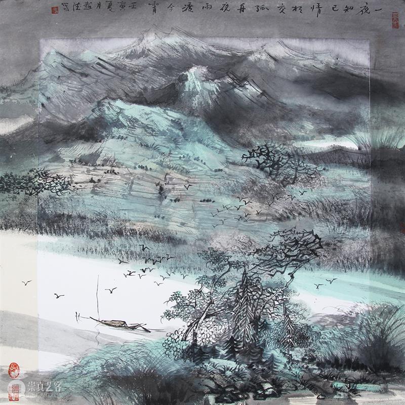 基业艺术|「一尺风韵」扇面展——艺术家介绍:金洪男、李超德、李梦恬、廖军 崇真艺客