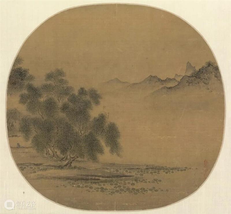 北京保利2022春拍丨运以精心 出以妙笔——王翚、杨晋画，恽寿平题《柏芝长生》及赵大年（传）《柳岸泊舟》 视频资讯 古代书画部 崇真艺客