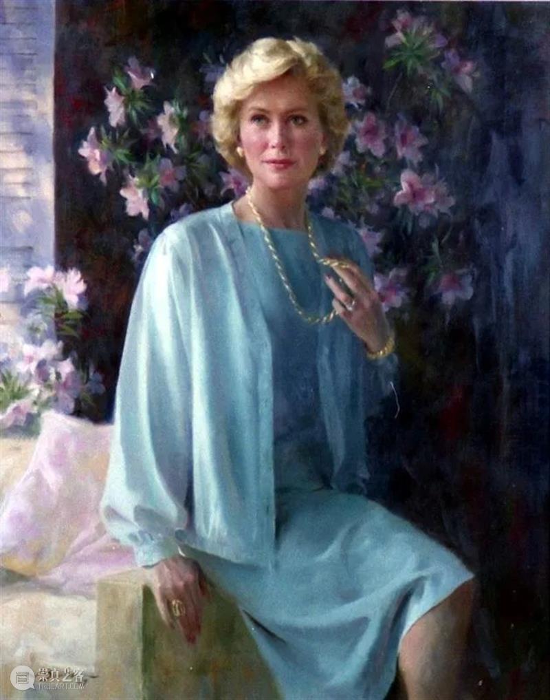 为8位总统候选人妻子画像的小儿麻痹症画家 崇真艺客