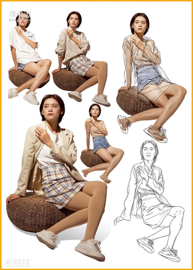 透过现象看本质，【人物速写】中的基本规律原来这么简单 ~ 崇真艺客