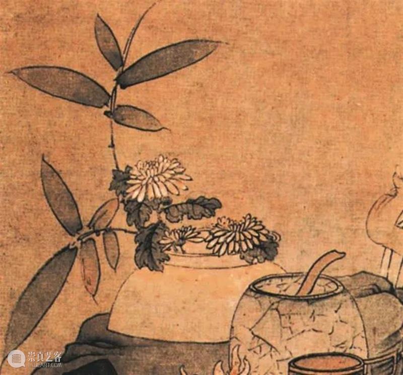 文人气质的来源|分析陈洪绶《晞发图》局部 崇真艺客