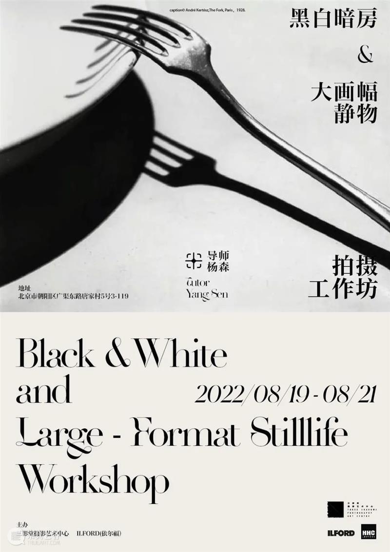 【线下工坊】摄影师的创作秘籍在这：黑白胶片&大画幅 | 北京 崇真艺客