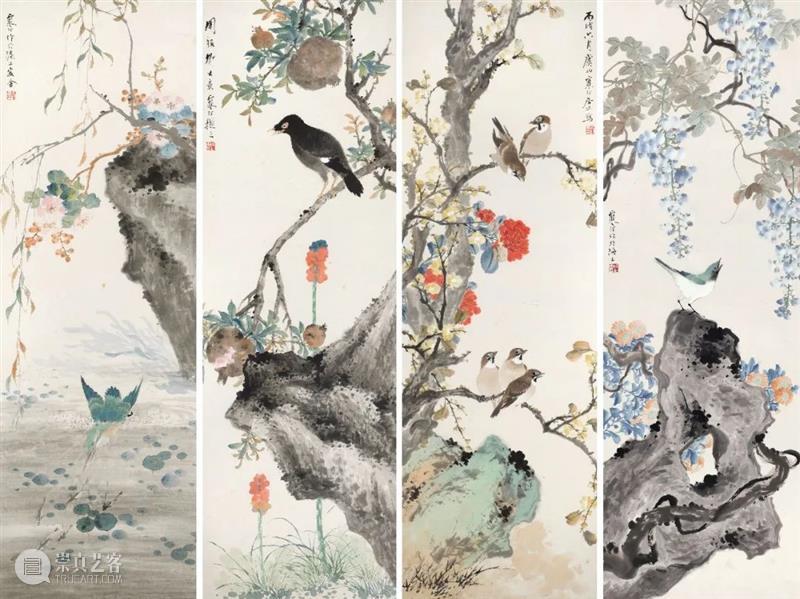 锐意施色展新风——海上画派名家名作选粹|中贸圣佳2022春拍 崇真艺客