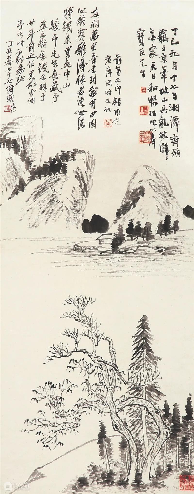 齐白石早期山水画研究 崇真艺客