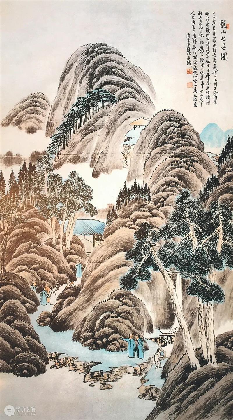 齐白石早期山水画研究 崇真艺客