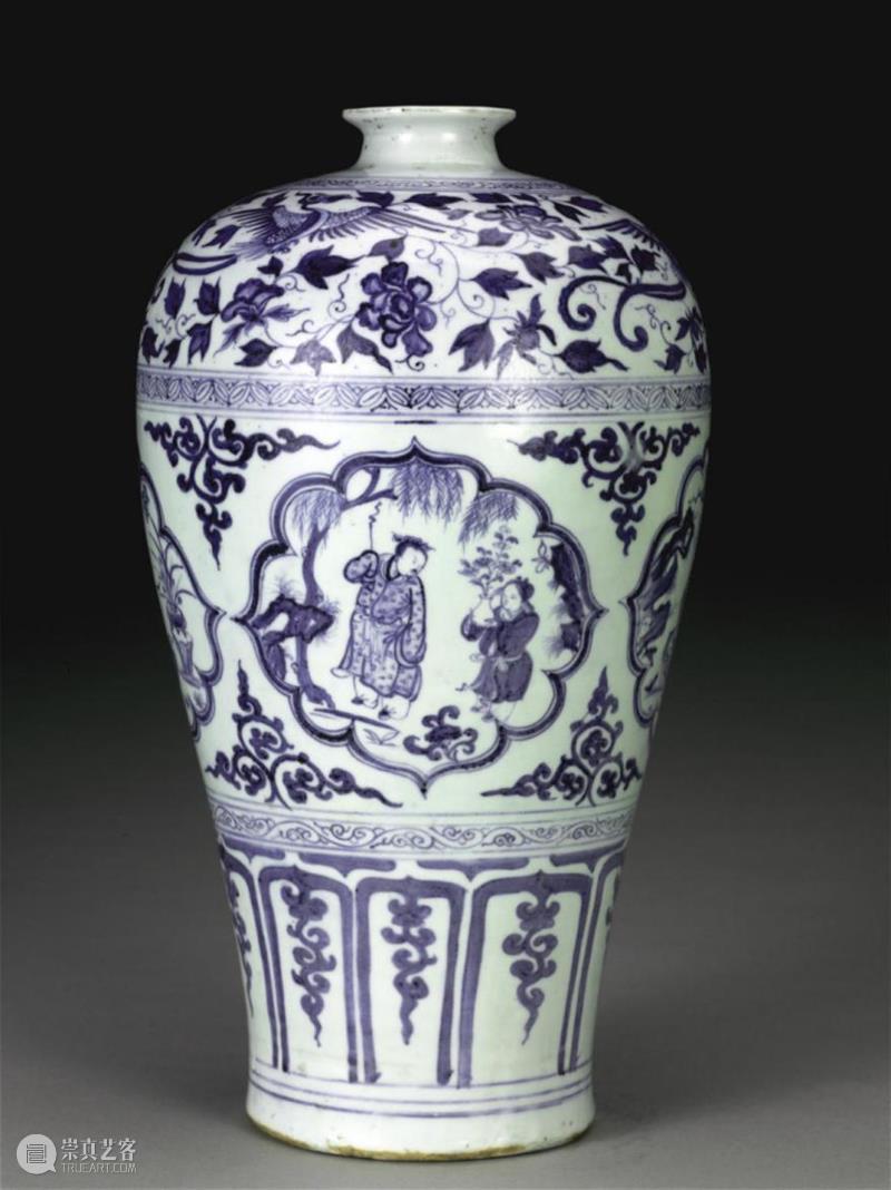 首次！一城两件“国宝级”元青花梅瓶，跨越700年相聚了 崇真艺客