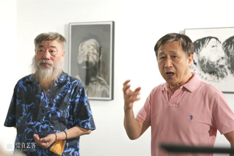 方力钧水墨丨“人间仙境”正在展出，快来和朋友们一起打卡拍照吧！ 崇真艺客