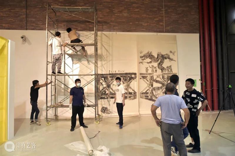 2022 Bàng!儿童艺术节主题展布展花絮｜我想在大地上，画满窗子 崇真艺客