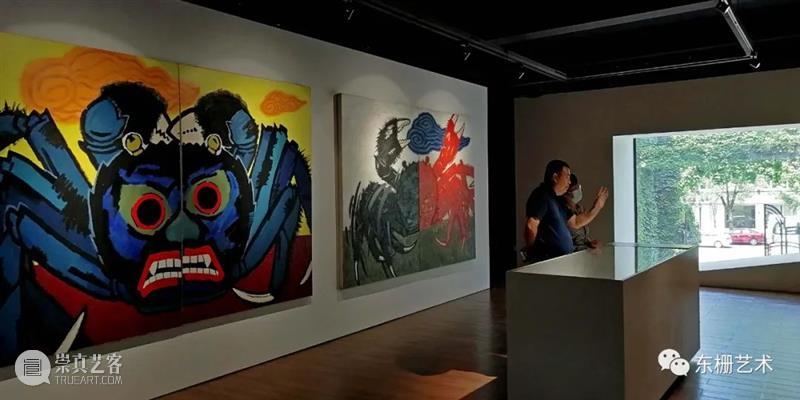 【东栅美术馆 | 现场】“如期而遇：金一德文献作品展和王琨艺术作品展”隆重开幕！ 崇真艺客