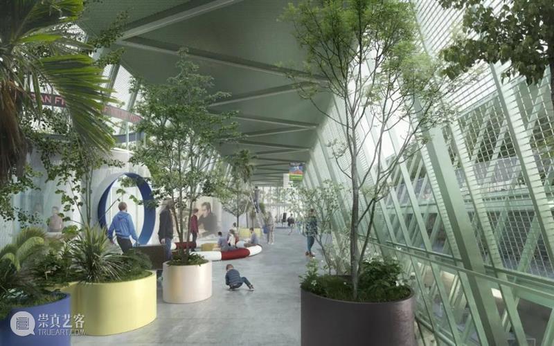 双梯形结构，欧洲信息与文化图书馆方案公布 视频资讯 ADCNews 崇真艺客