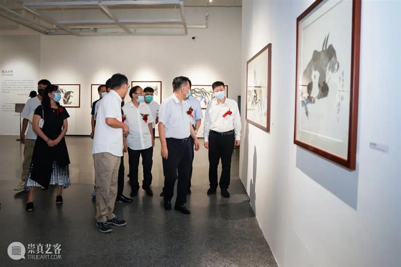 展览开幕丨“道法自然——徐铭中国画展”开幕 崇真艺客