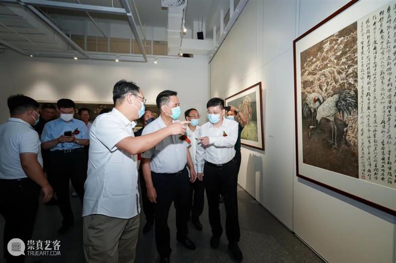 展览开幕丨“道法自然——徐铭中国画展”开幕 崇真艺客
