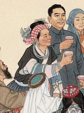 野幕敞琼筵,羌戎贺劳旋|以《中华民族大团结》中服饰特色析“民族”奥义 崇真艺客