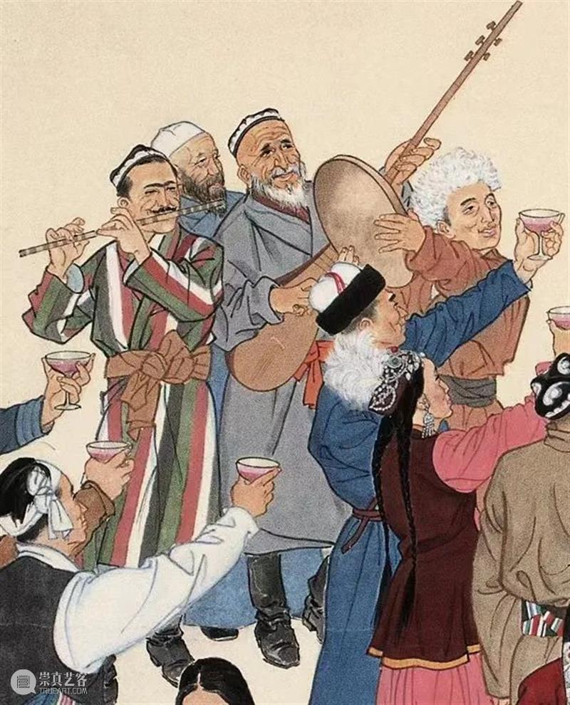 野幕敞琼筵,羌戎贺劳旋|以《中华民族大团结》中服饰特色析“民族”奥义 崇真艺客
