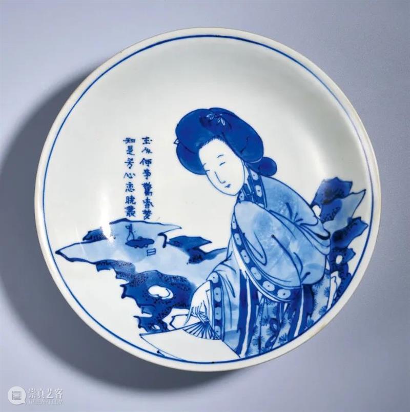 磁臻【5】康熙青花碗、盘、杯内所“装盛”的精神食粮 | 佳期·孟秋 崇真艺客