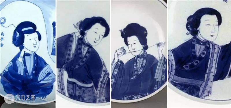 磁臻【5】康熙青花碗、盘、杯内所“装盛”的精神食粮 | 佳期·孟秋 崇真艺客