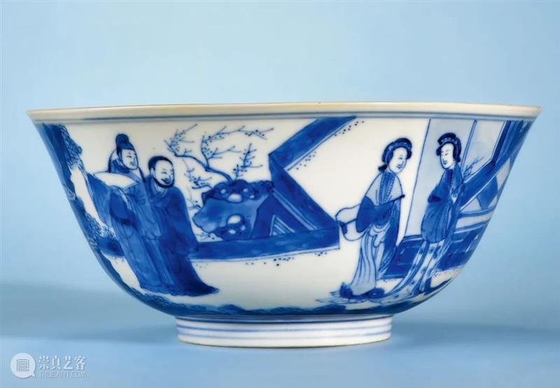 磁臻【5】康熙青花碗、盘、杯内所“装盛”的精神食粮 | 佳期·孟秋 崇真艺客