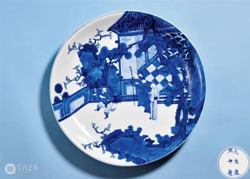 磁臻【5】康熙青花碗、盘、杯内所“装盛”的精神食粮 | 佳期·孟秋 崇真艺客
