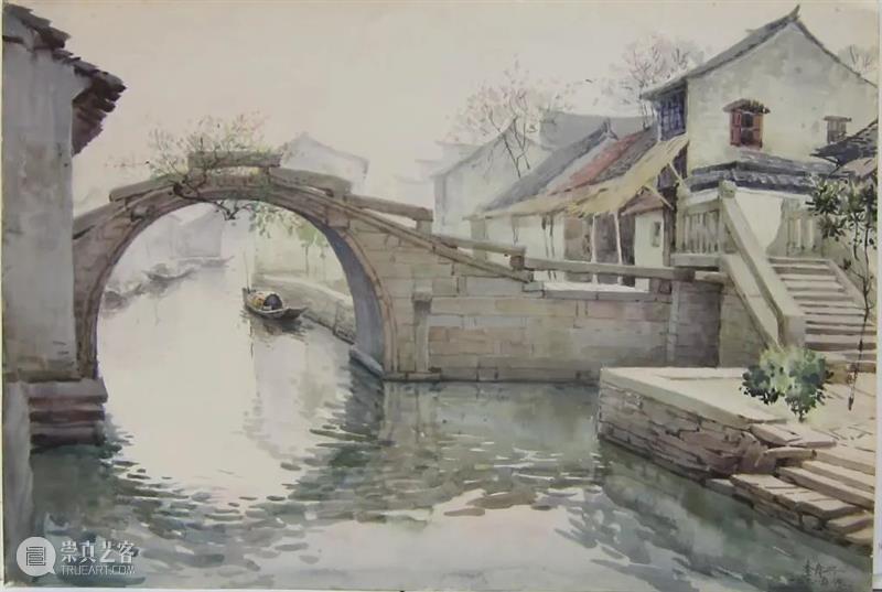 【中华艺术宫 | 艺起学】线上课堂：中国画中的水彩画法 崇真艺客