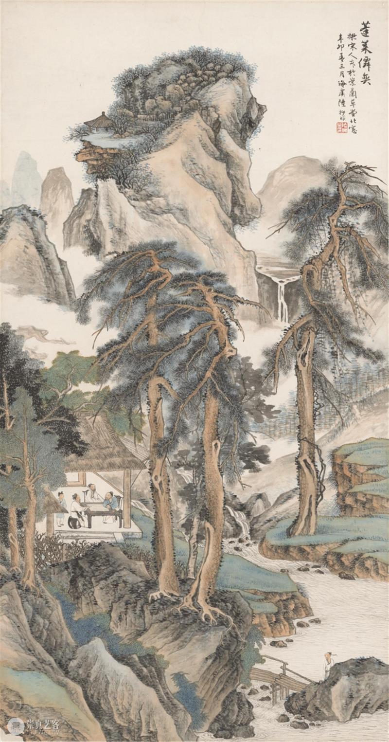 【中华艺术宫 | 艺起学】线上课堂：中国画中的水彩画法 崇真艺客