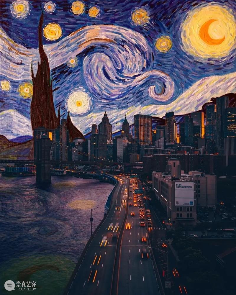 如果我们的现实生活被名画染上色彩 崇真艺客