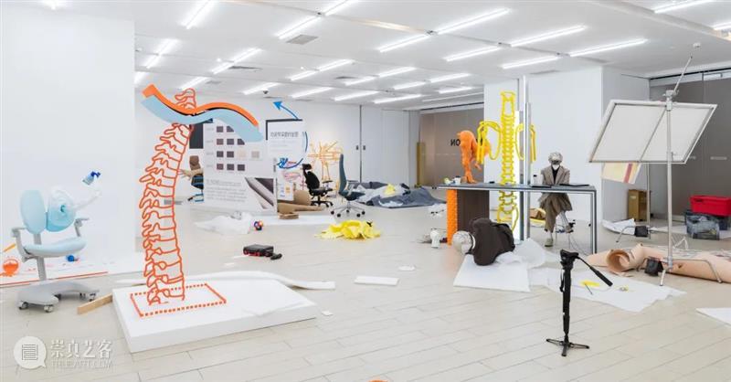 没顶画廊|李汉威访谈及双个展“新绘画” “新传播”同期开幕现场 崇真艺客