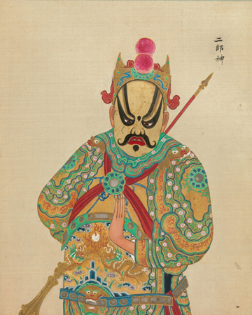 清末百幅京剧人物图,生动传神! 崇真艺客