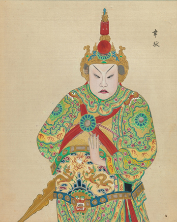 清末百幅京剧人物图,生动传神! 崇真艺客