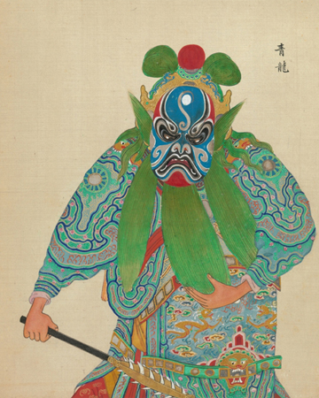 清末百幅京剧人物图,生动传神! 崇真艺客