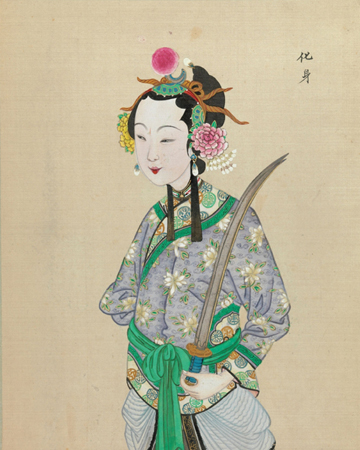 清末百幅京剧人物图,生动传神! 崇真艺客