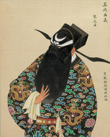 清末百幅京剧人物图,生动传神! 崇真艺客