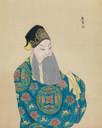 清末百幅京剧人物图,生动传神! 崇真艺客