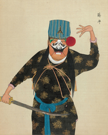 清末百幅京剧人物图,生动传神! 崇真艺客