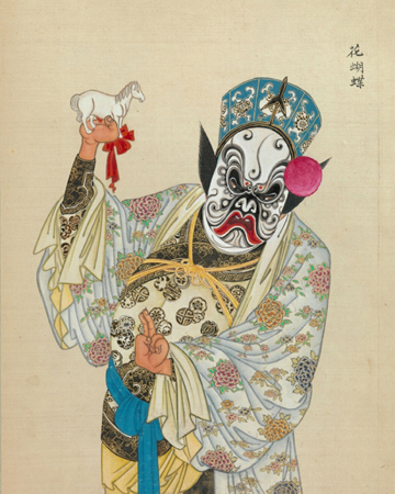 清末百幅京剧人物图,生动传神! 崇真艺客