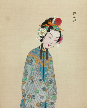 清末百幅京剧人物图,生动传神! 崇真艺客