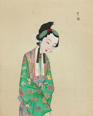 清末百幅京剧人物图,生动传神! 崇真艺客