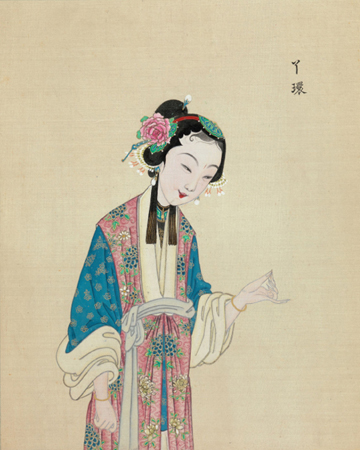 清末百幅京剧人物图,生动传神! 崇真艺客