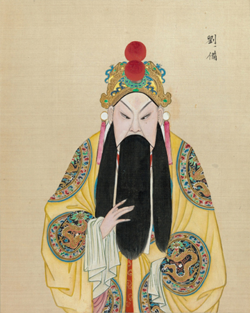 清末百幅京剧人物图,生动传神! 崇真艺客