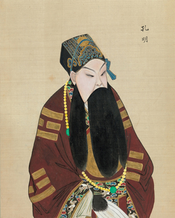 清末百幅京剧人物图,生动传神! 崇真艺客