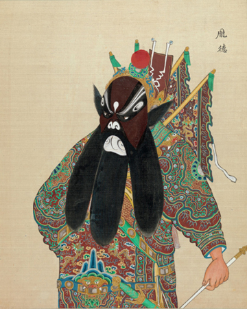清末百幅京剧人物图,生动传神! 崇真艺客