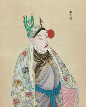 清末百幅京剧人物图,生动传神! 崇真艺客