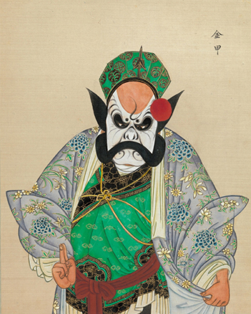 清末百幅京剧人物图,生动传神! 崇真艺客