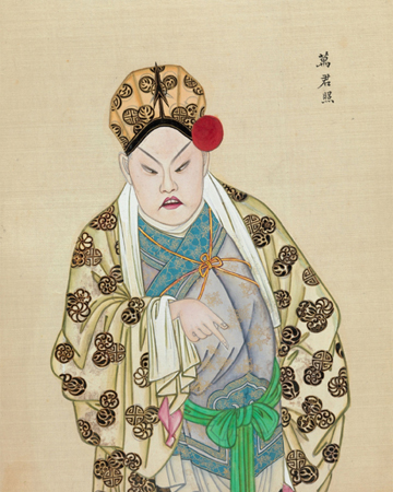 清末百幅京剧人物图,生动传神! 崇真艺客