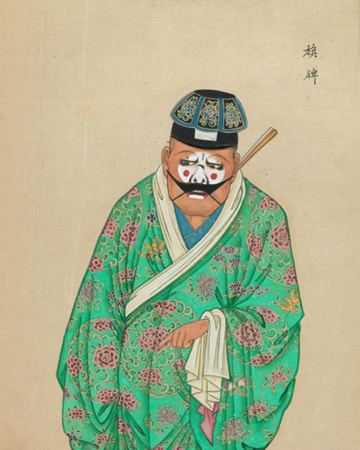 清末百幅京剧人物图,生动传神! 崇真艺客
