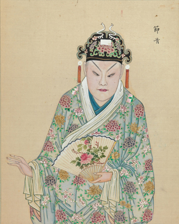 清末百幅京剧人物图,生动传神! 崇真艺客
