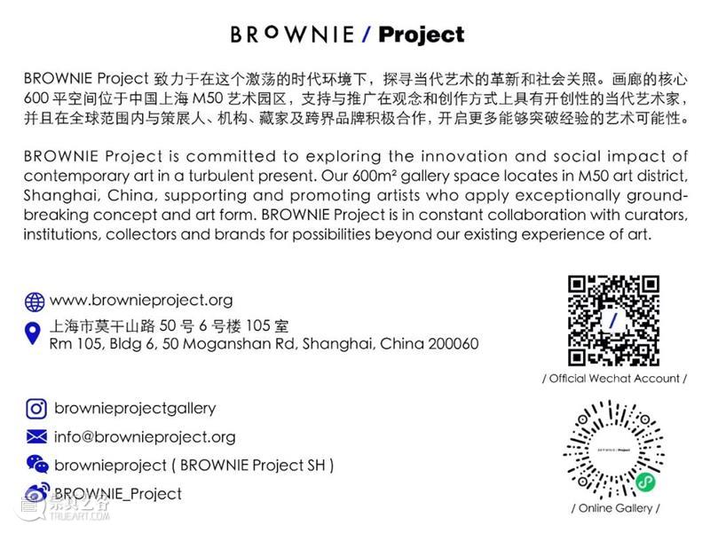 BROWNIE Project 即将开幕 | 郭盈光个展：《郭盈光》 博文精选  BROWNIE Project SH 崇真艺客